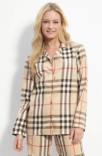 women's burberry plaid|Burberry pajamas for women.